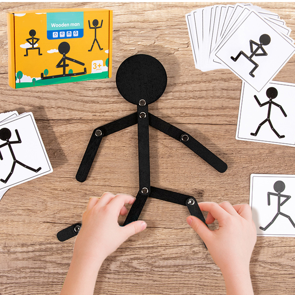 Kids Toys 2 Year Old - Montessori Material DIY Puzzle Toys Boards