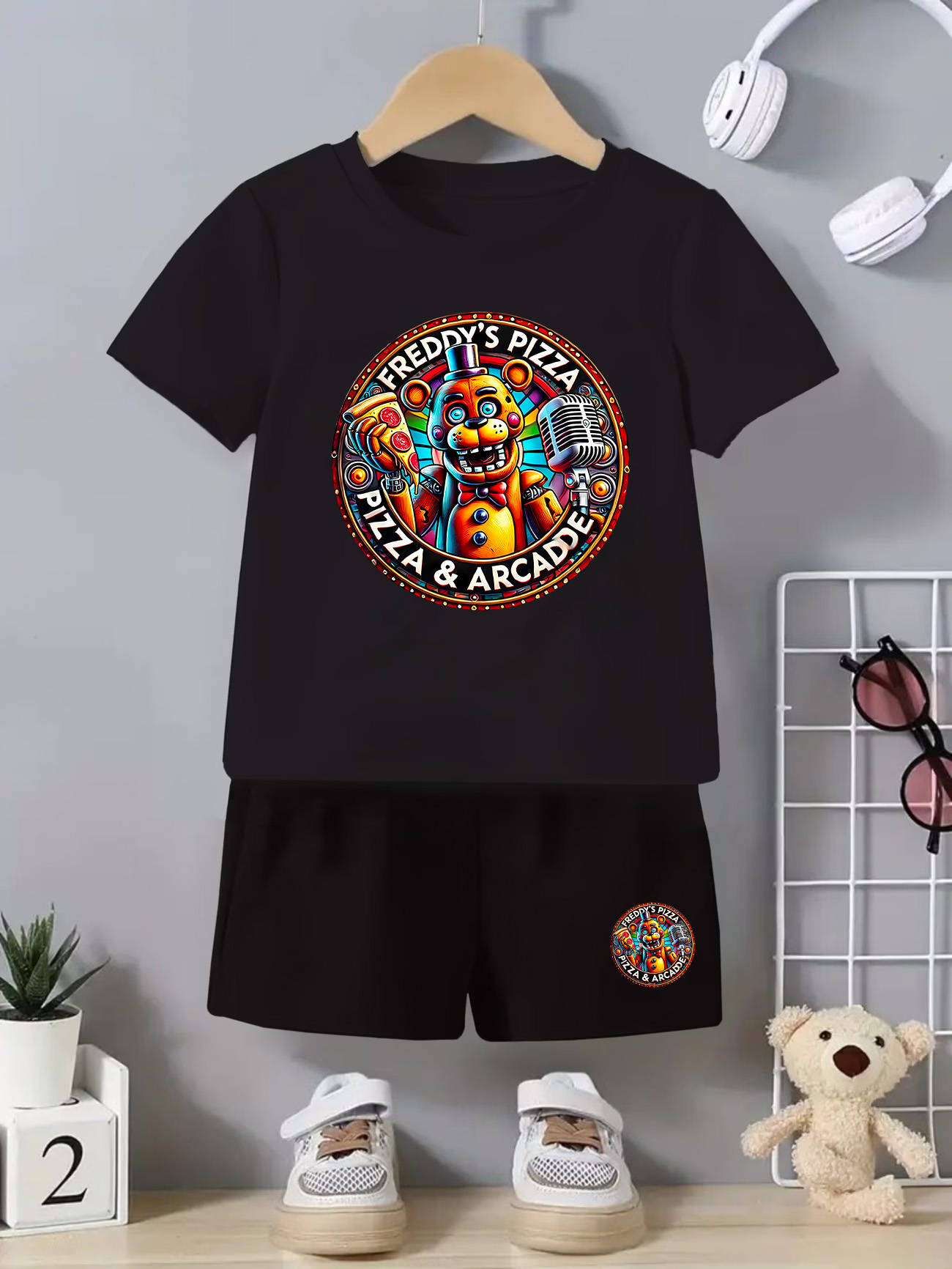 Kids Toys Stores - Boy's Summer Black Suit! Toy Bear's