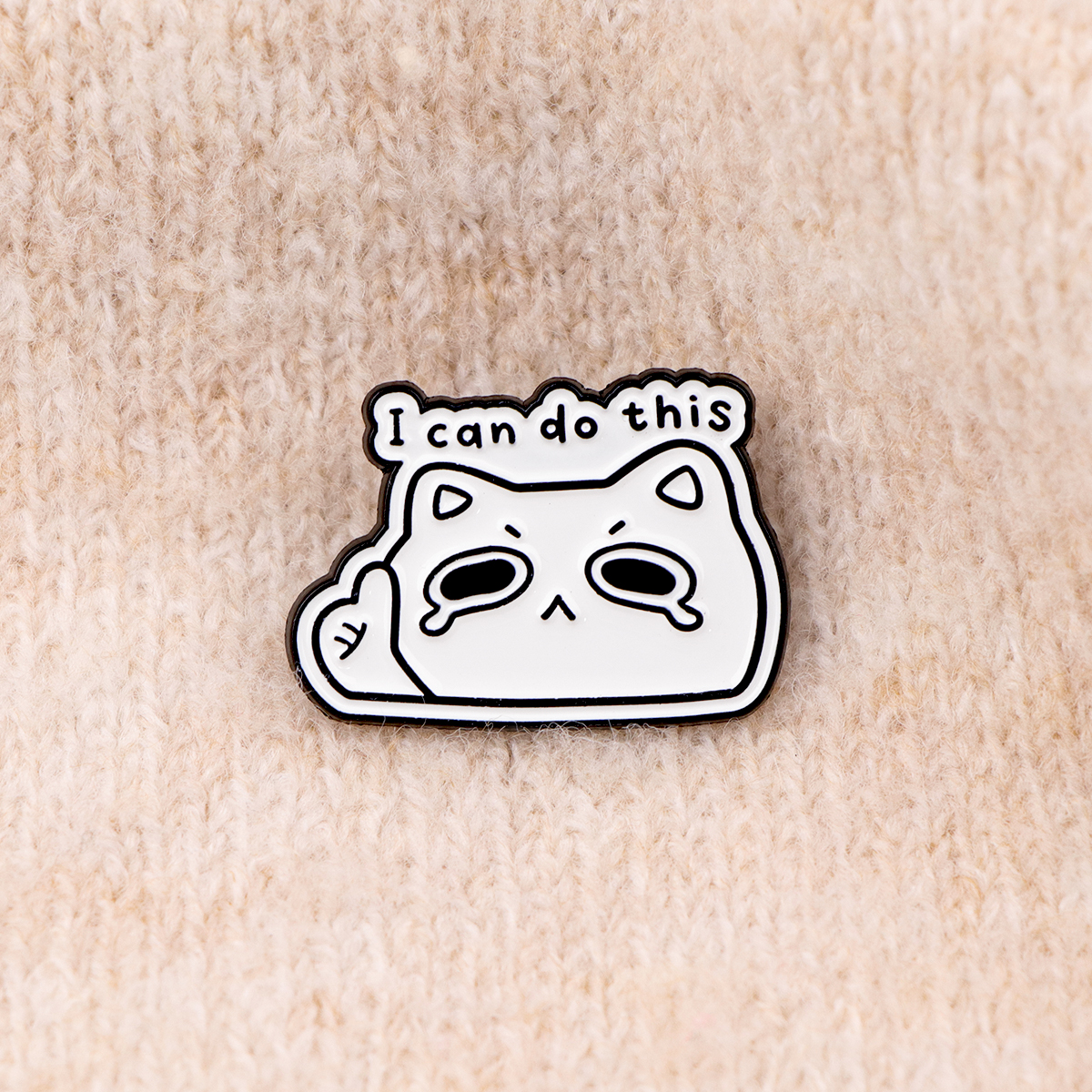 Cartoon Cat Badge Goose Brooch - Kids Toys Quotes reseña y precio