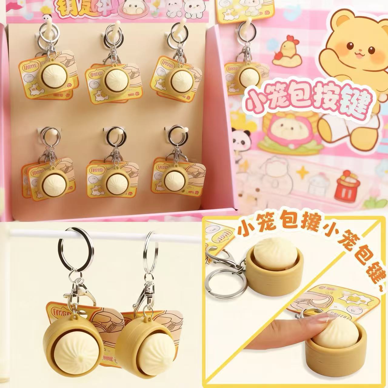 Mini Squishy Dumplings Button  - Kids Toys Usa reseña y precio