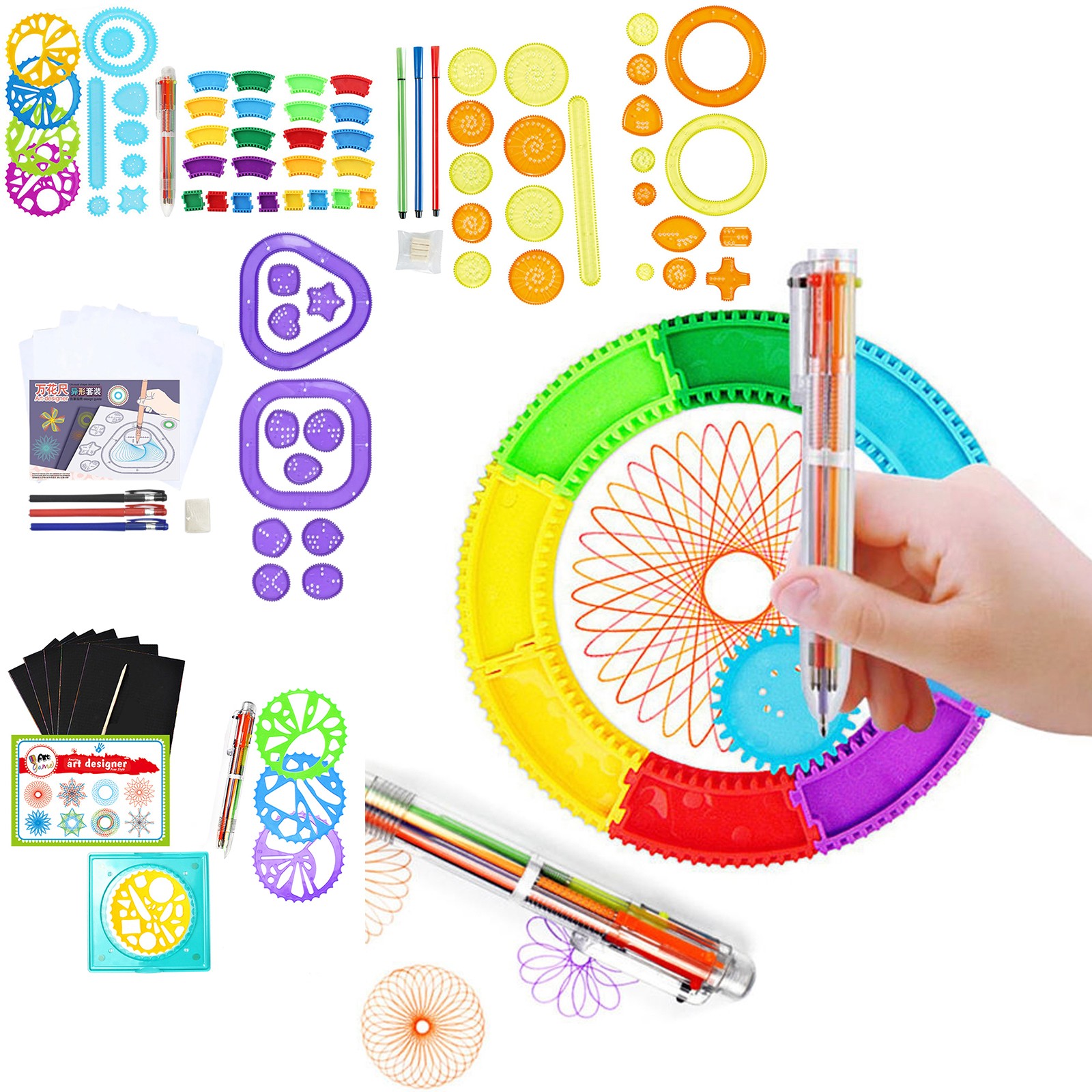 Student Geometry Drawing Stenc - Kid Toys And Craft reseña y precio