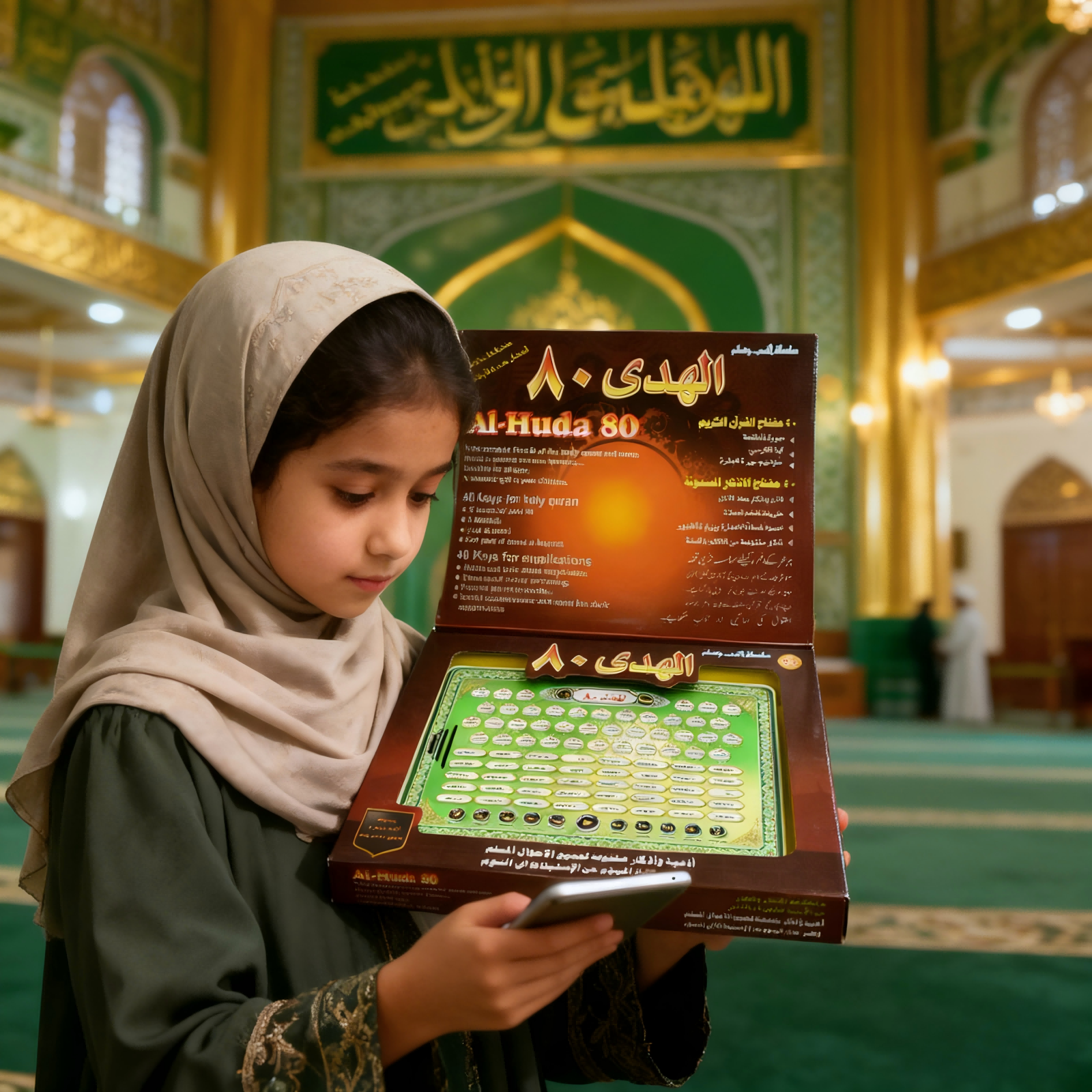 Al-Huda 80 Quran Learning Mach - Kids Quran Toys reseña y precio