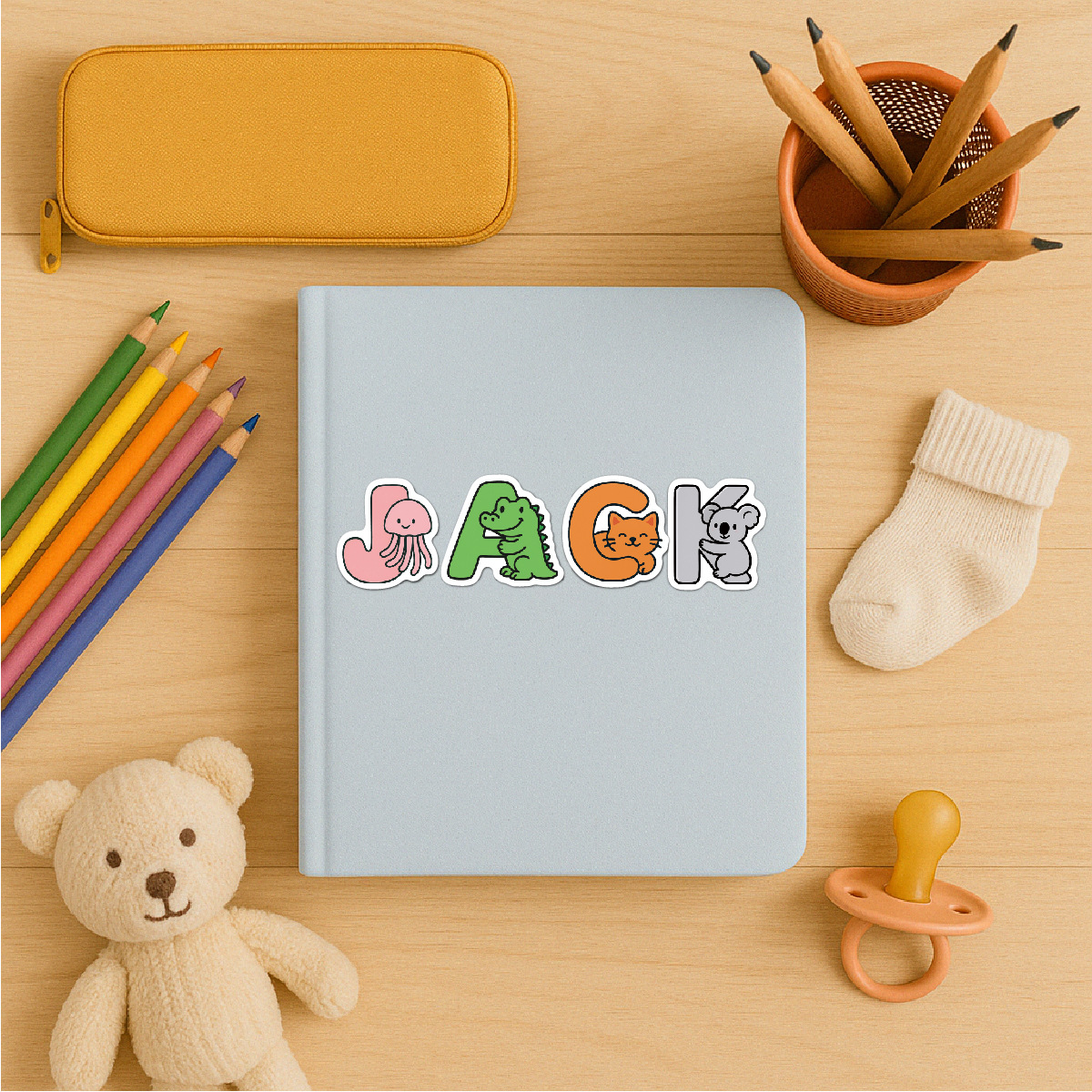 Animal Alphabet Stickers Water - Kid Toys And Craft reseña y precio