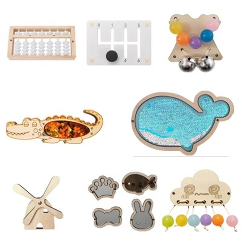 Baby Montessori Wooden Toy Bus - Kids Toys 2 Year Old reseña y precio