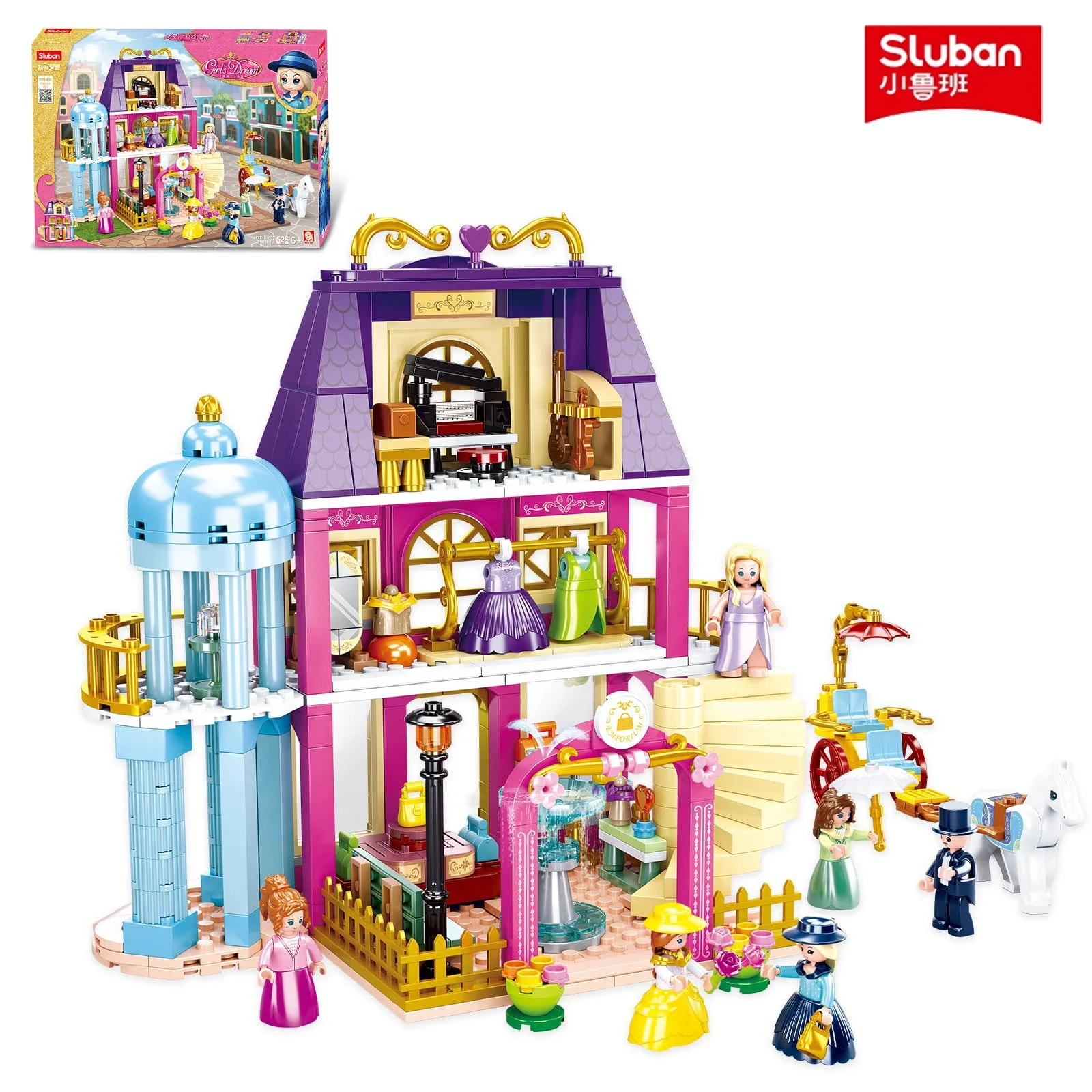 526PCS Fashion Department Stor - Kids Toys Mall reseña y precio
