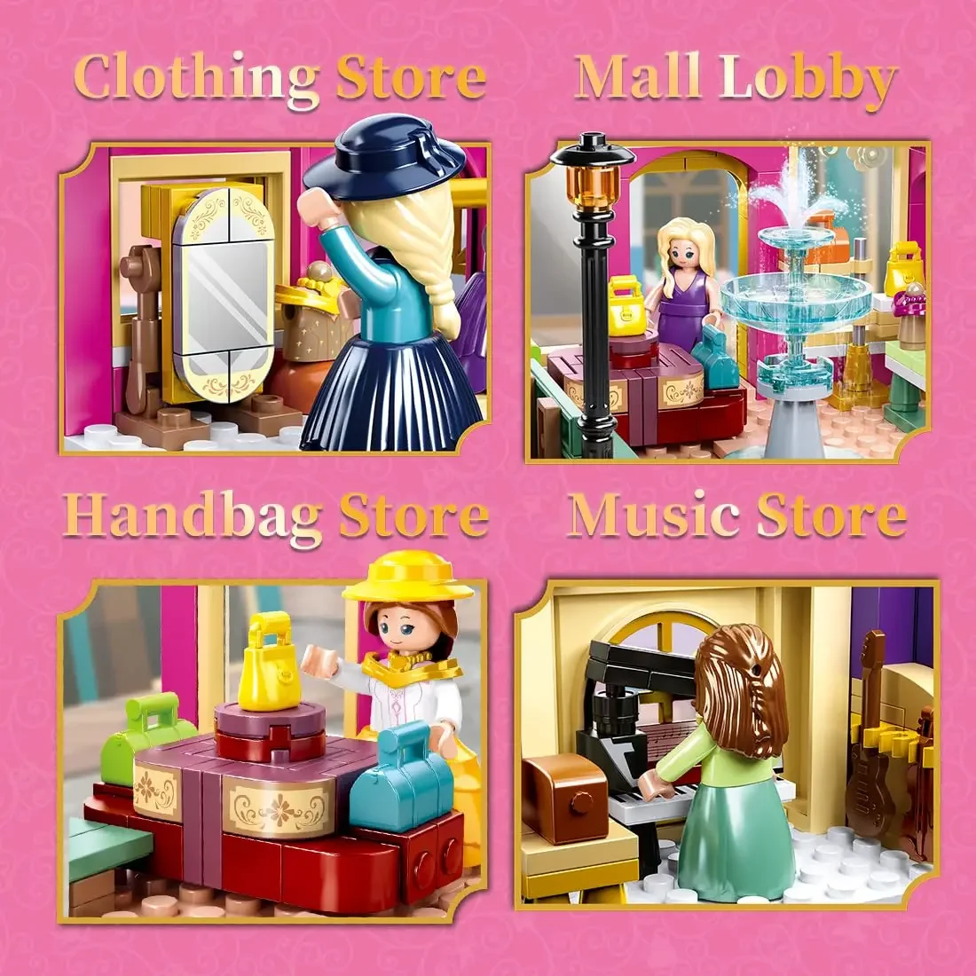 526PCS Fashion Department Stor - Kids Toys Mall reseña y precio