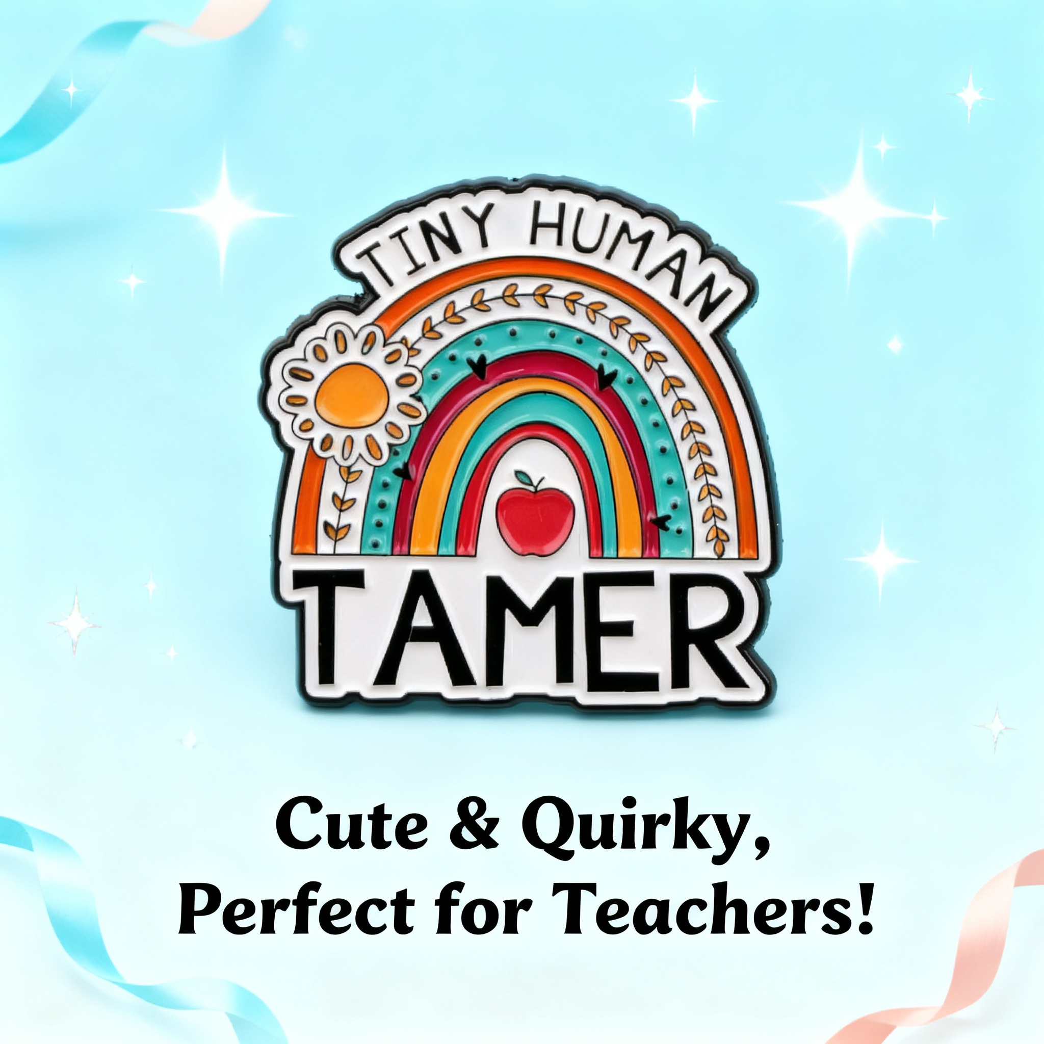 TINY HUMAN Brooch Teacher Quot - Kids Toys Quotes reseña y precio
