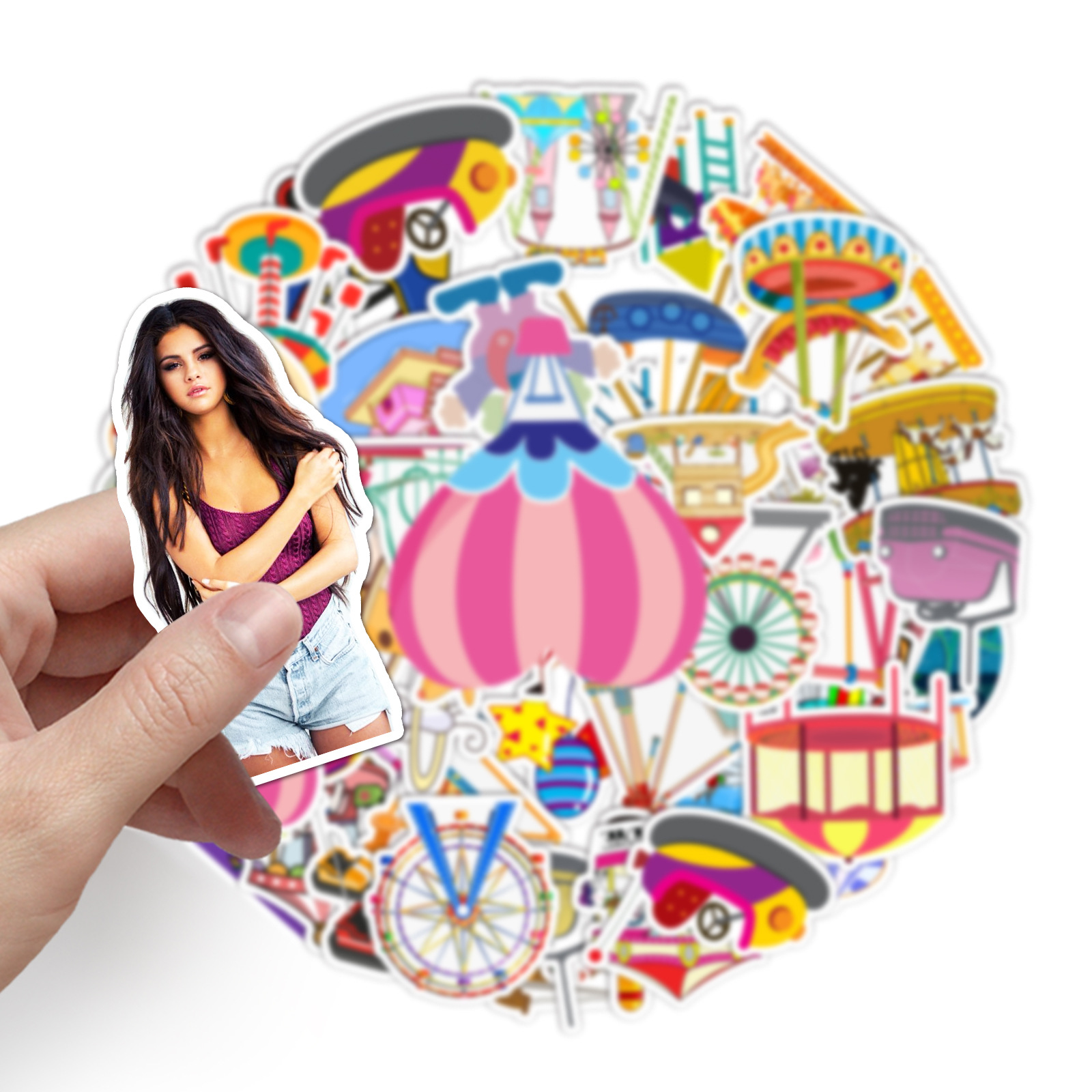 10/30/50pcs  Selena Gomez  Sta - Kids Toys Scooter reseña y precio