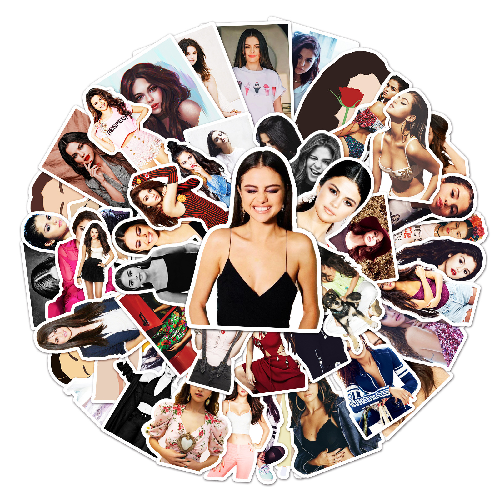10/30/50pcs  Selena Gomez  Sta - Kids Toys Scooter reseña y precio