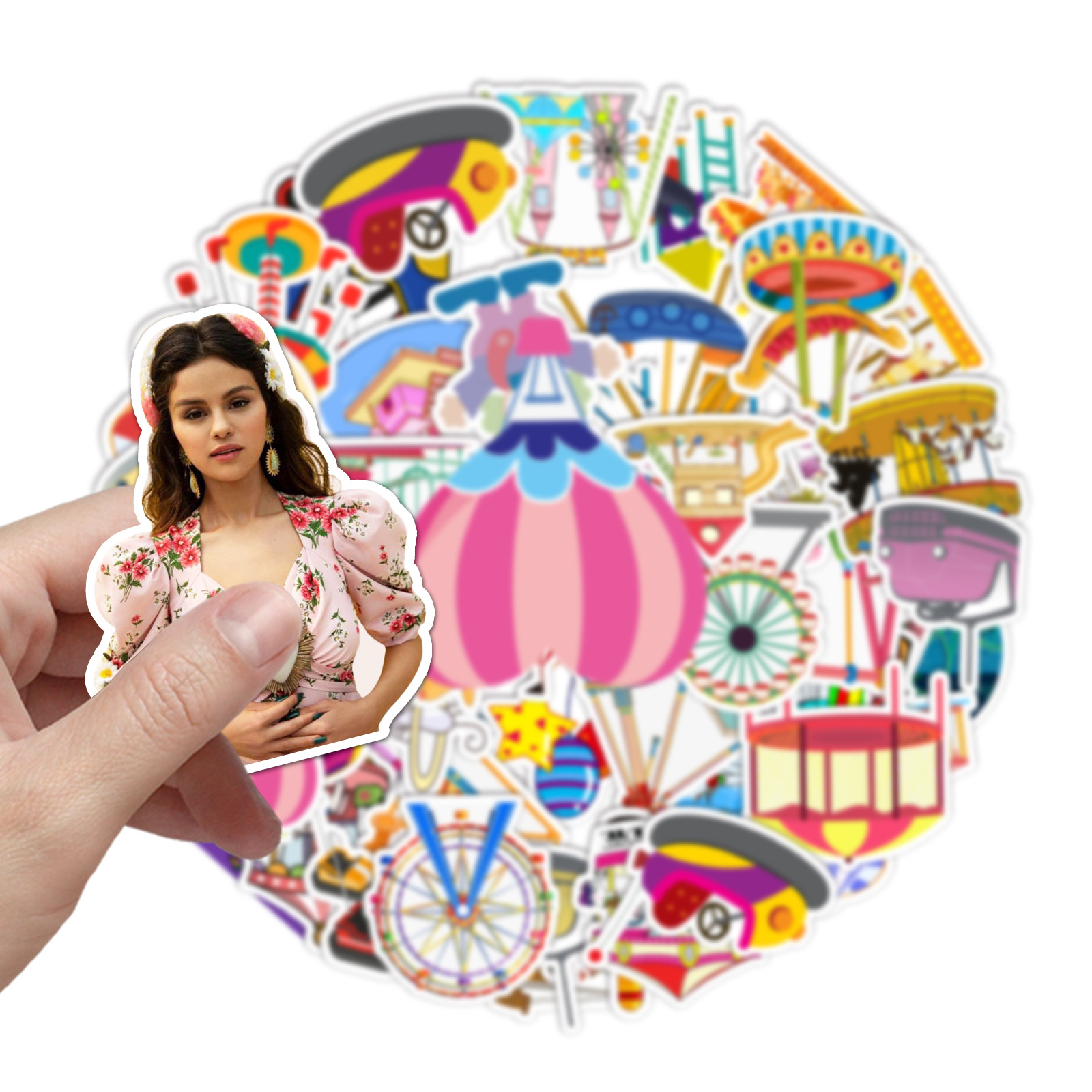 10/30/50pcs  Selena Gomez  Sta - Kids Toys Scooter reseña y precio