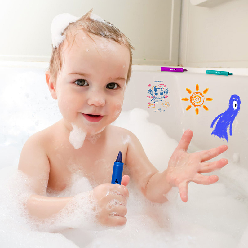 6Pcs Washable Bath Crayons Col - Kids Toys Drawing Easy reseña y precio