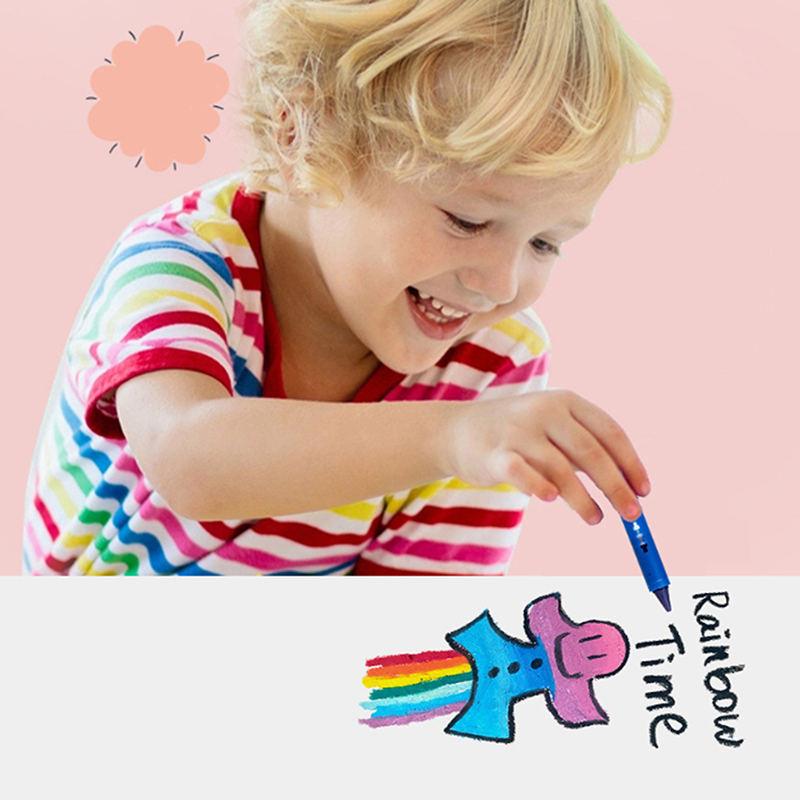 6Pcs Washable Bath Crayons Col - Kids Toys Drawing Easy reseña y precio