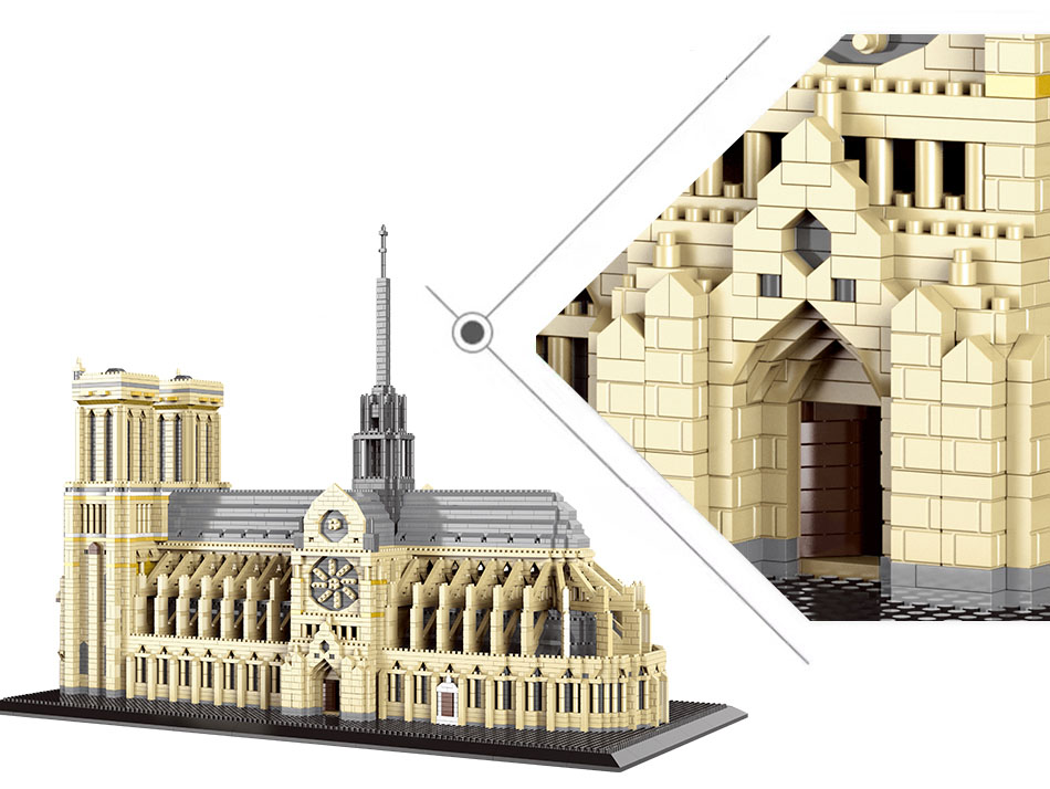 7380pcs+World Architecture Min - Kids Toys Paris reseña y precio
