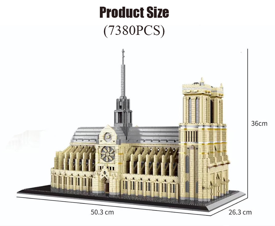 7380pcs+World Architecture Min - Kids Toys Paris reseña y precio