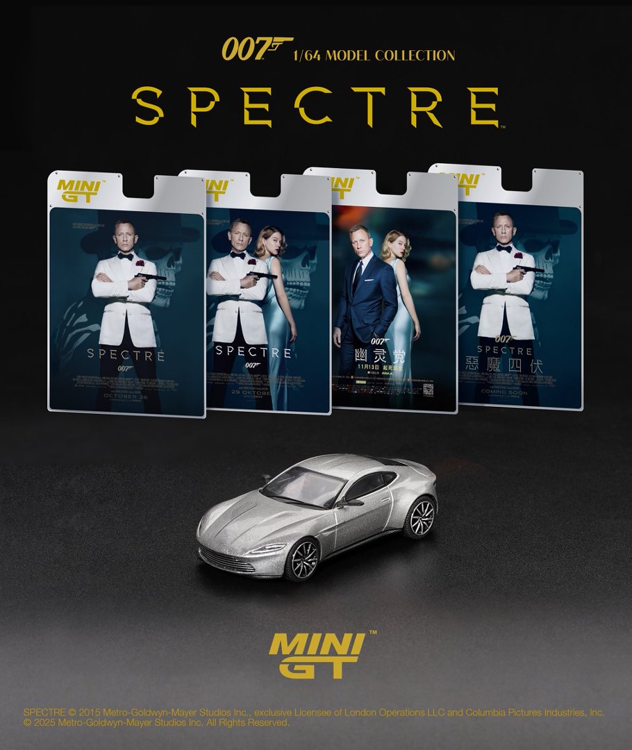 MINIGT 1/64 Aston Martin DB10  - Kids Y Toys reseña y precio