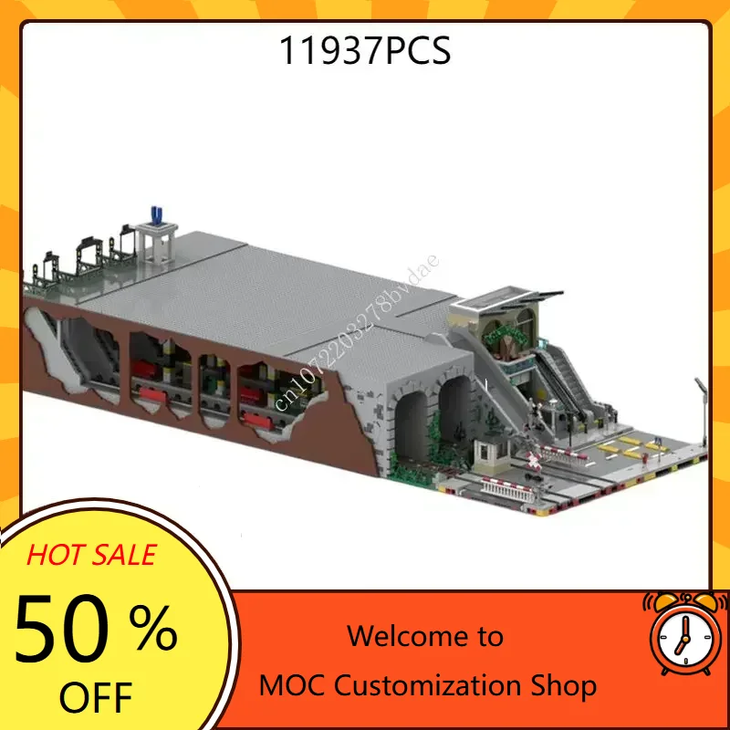 11937PCS Subway Station And Ma - Kids Toys Mall reseña y precio