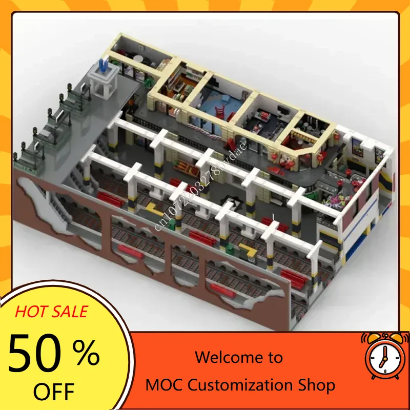 11937PCS Subway Station And Ma - Kids Toys Mall reseña y precio