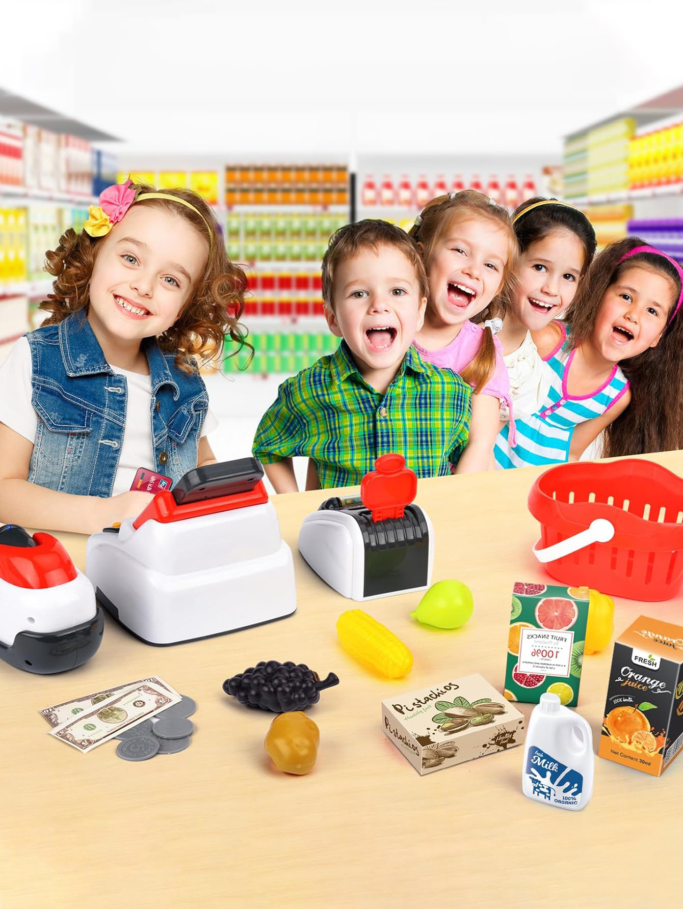 Grocery Store Pretend Play Ele - Kids Toys Stores reseña y precio