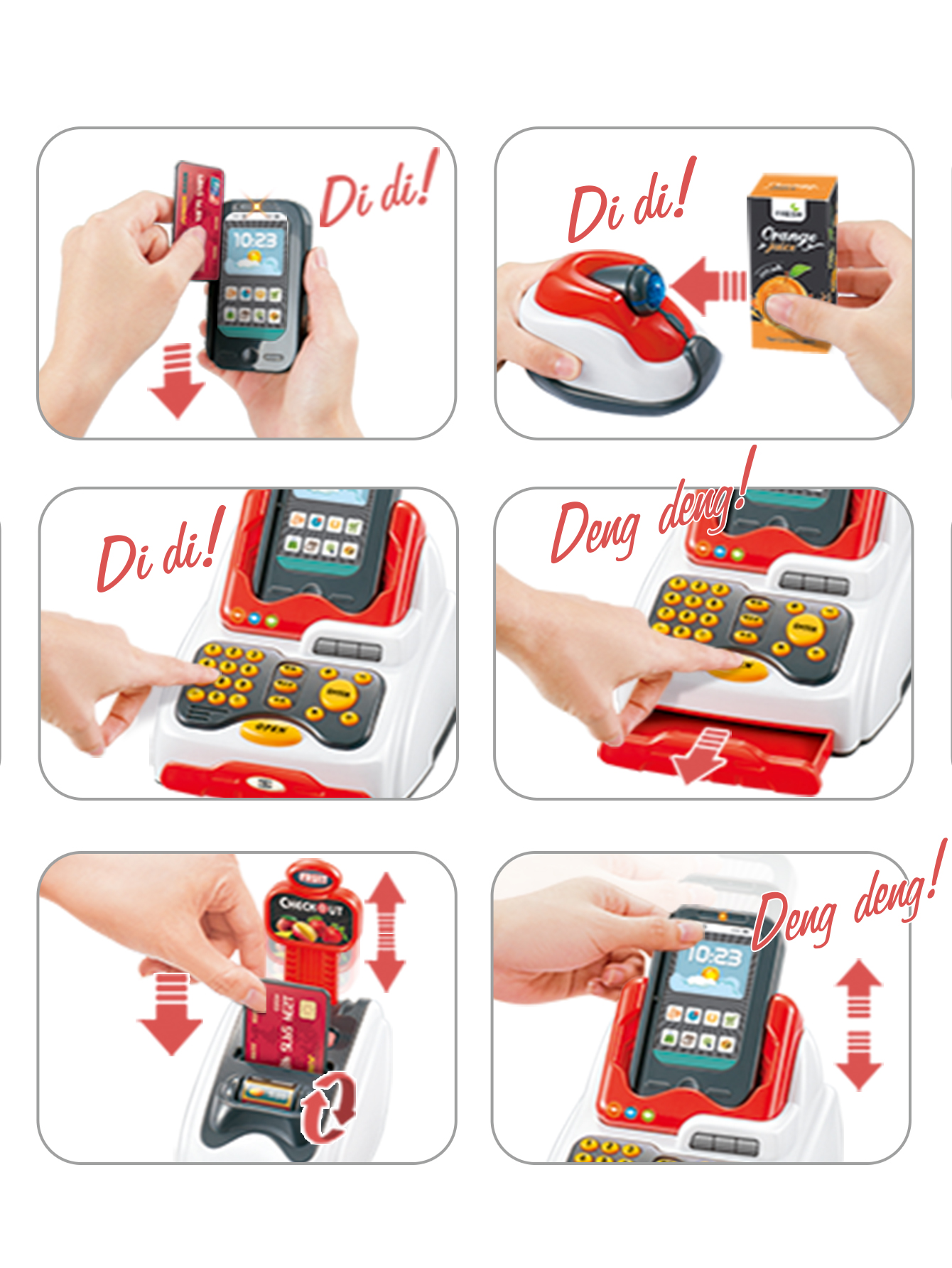 Grocery Store Pretend Play Ele - Kids Toys Stores reseña y precio