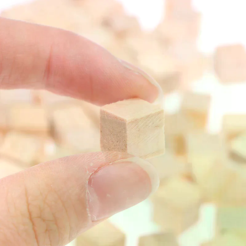 100pcs Unfinished Blank Mini D - Kid Toys And Craft reseña y precio