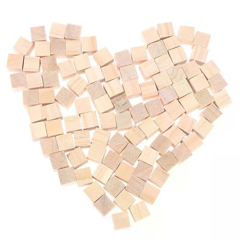 100pcs Unfinished Blank Mini D - Kid Toys And Craft reseña y precio