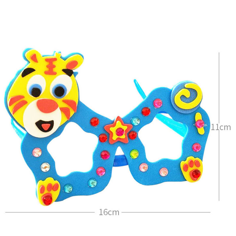 Cute Cartoon EVA Glasses DIY H - Kid Toys And Craft reseña y precio