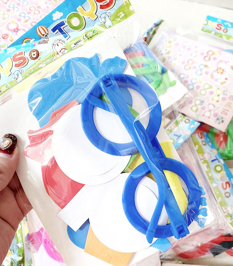 Cute Cartoon EVA Glasses DIY H - Kid Toys And Craft reseña y precio
