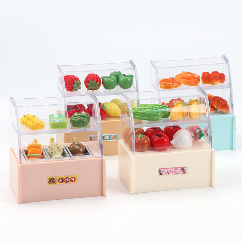 1/12 Dollhouse Mini Supermarke - Kids Toys Stores reseña y precio