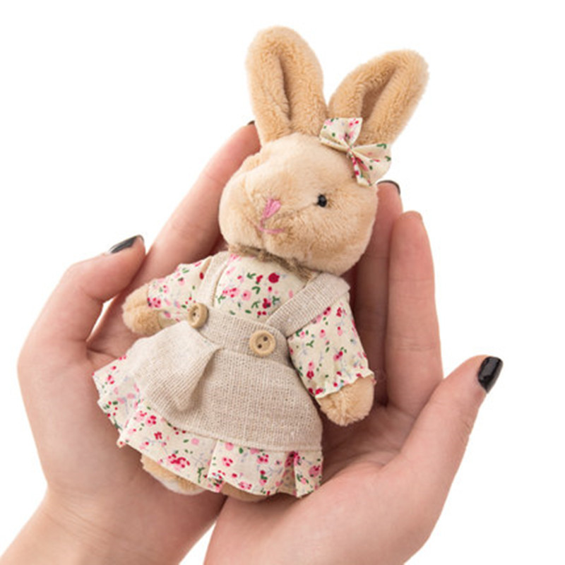 4pcs/lot Couple Bear Rabbit Pl - Kids Toys Deals reseña y precio
