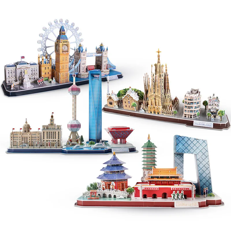3D Puzzle Game DIY Toy Paper M - Kids Toys Paris reseña y precio