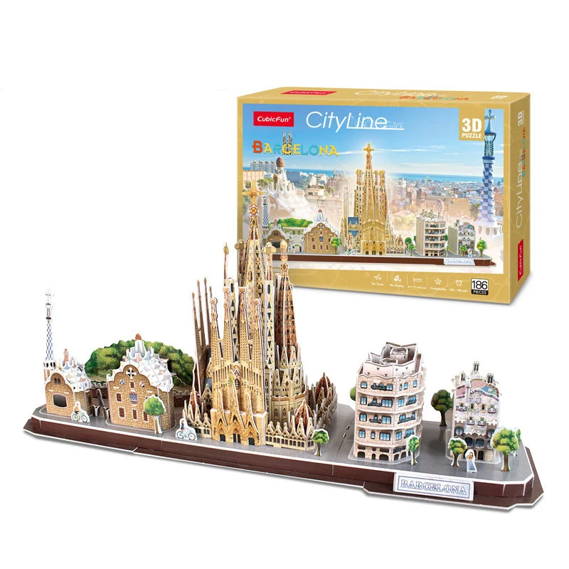 3D Puzzle Game DIY Toy Paper M - Kids Toys Paris reseña y precio