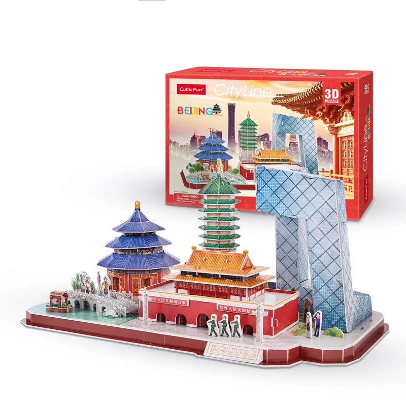 3D Puzzle Game DIY Toy Paper M - Kids Toys Paris reseña y precio