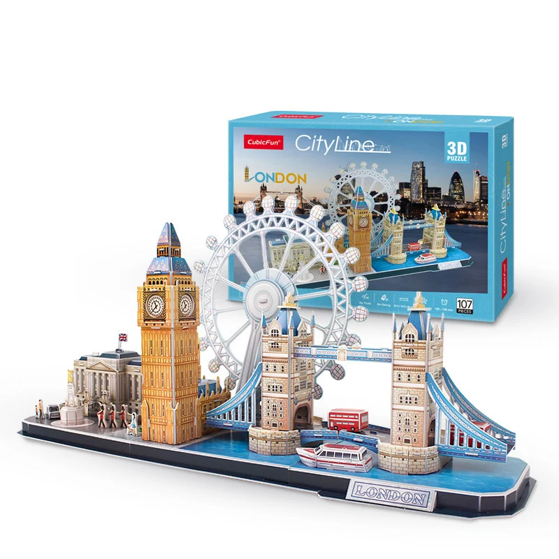 3D Puzzle Game DIY Toy Paper M - Kids Toys Paris reseña y precio