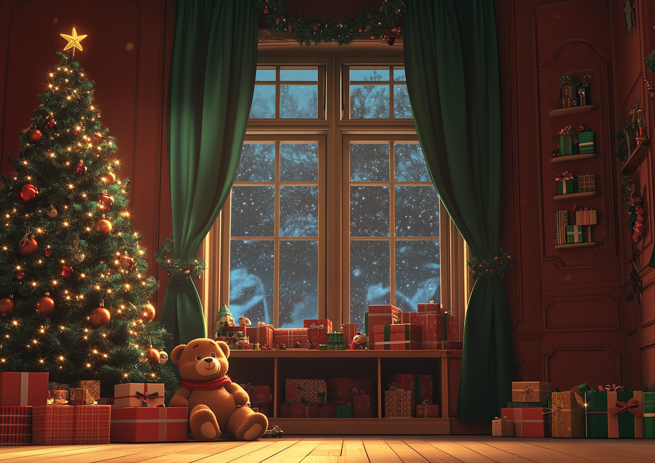 Winter Christmas Toy Store Pho - Kids Toys Stores reseña y precio