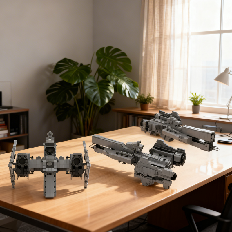 2542pcs MOC Halo UNSC Paris Cl - Kids Toys Paris reseña y precio