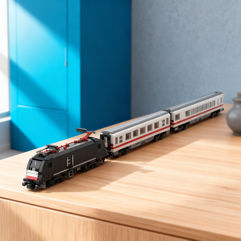 2426pcs MOC German Intercity w - Kids Toys Rental reseña y precio
