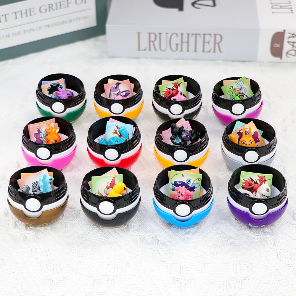 12PCS Pokemon Ball Pokeball Pi - Kids Toys Idea reseña y precio