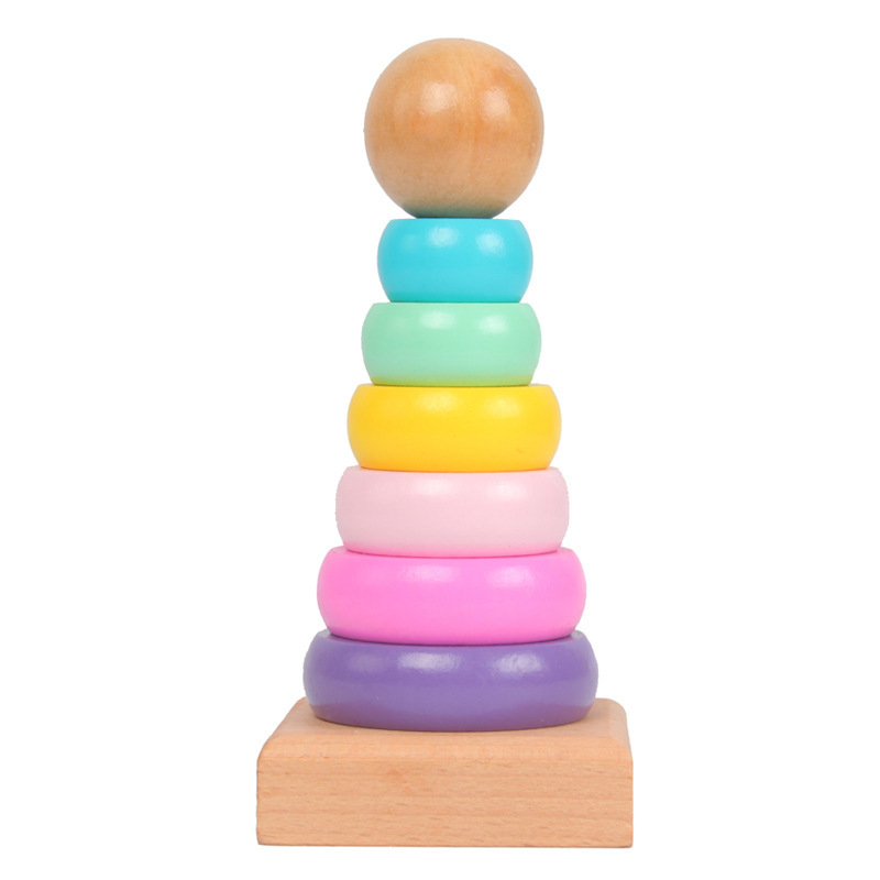 Children Rainbow Tower Ferrule - Kids Toys 2 Year Old reseña y precio