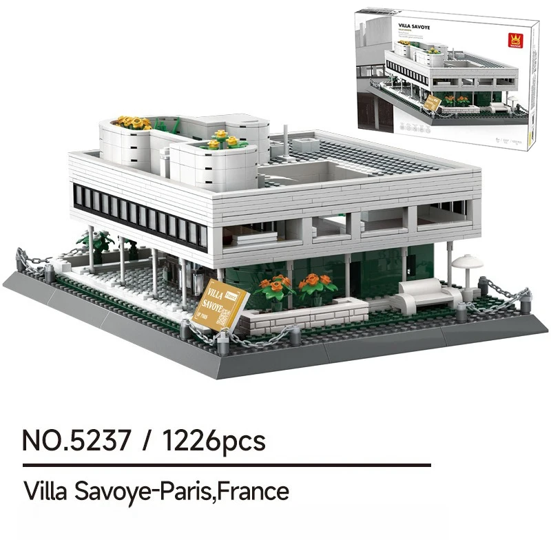 5 Types Creative Villa Savoye- - Kids Toys Paris reseña y precio
