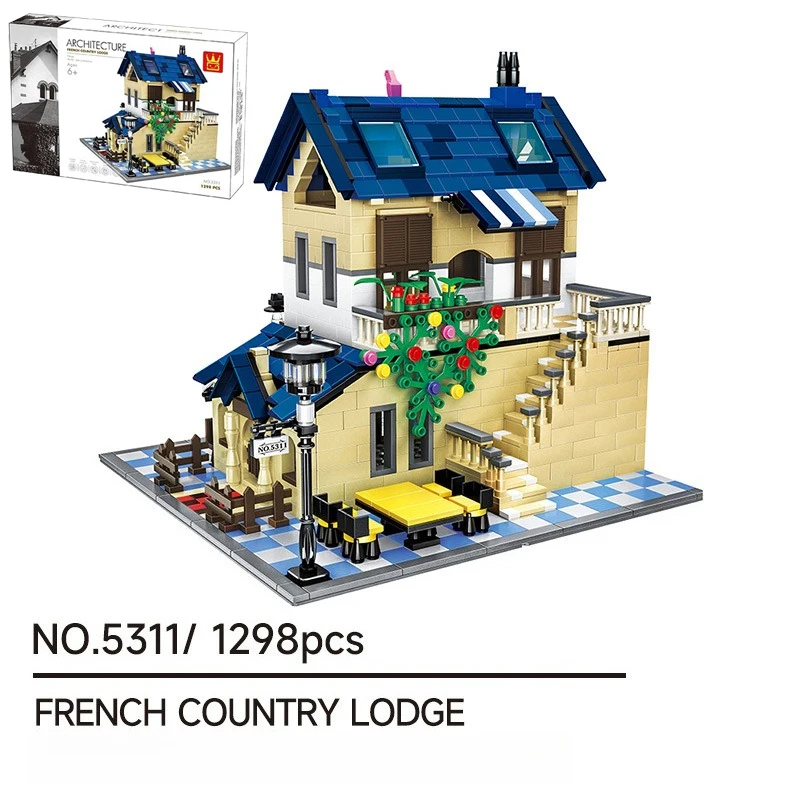 5 Types Creative Villa Savoye- - Kids Toys Paris reseña y precio