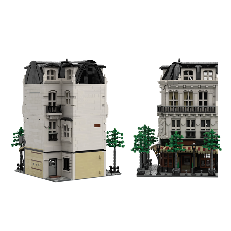4204pcs MOC Paris Boulangerie  - Kids Toys Paris reseña y precio
