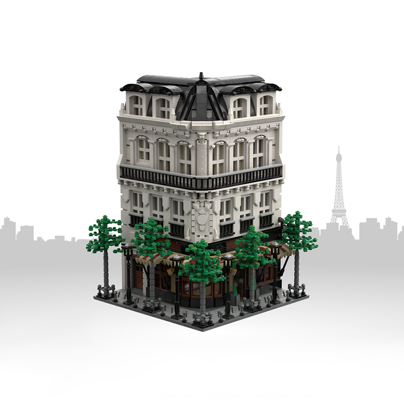 4204pcs MOC Paris Boulangerie  - Kids Toys Paris reseña y precio