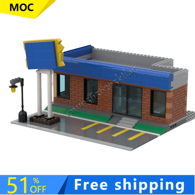 717PCS MOC City Street Views M - Kids Toys Rental reseña y precio