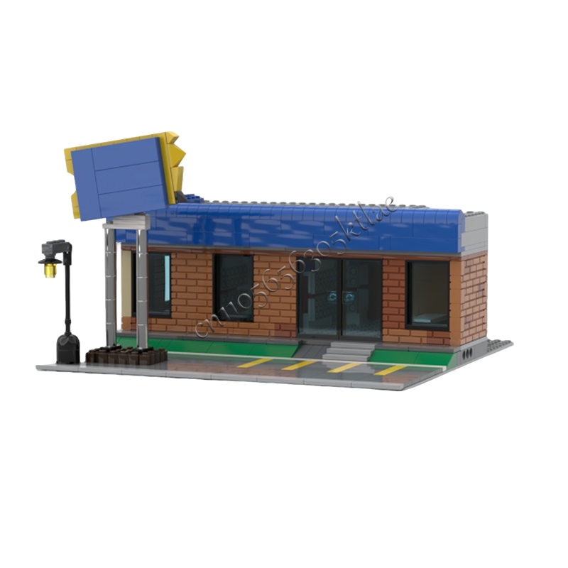 717PCS MOC City Street Views M - Kids Toys Rental reseña y precio