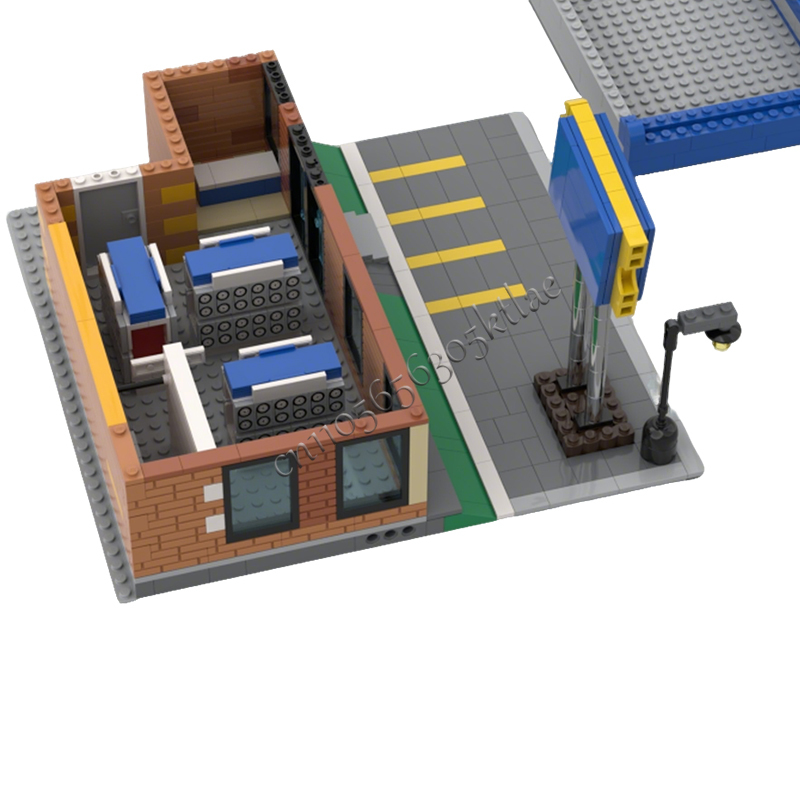 717PCS MOC City Street Views M - Kids Toys Rental reseña y precio
