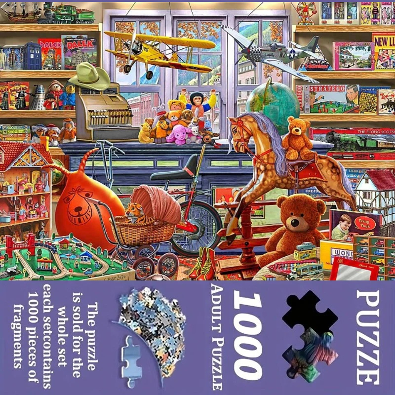 500/1000 Pieces Jigsaw Puzzle  - Kids Toys Stores reseña y precio