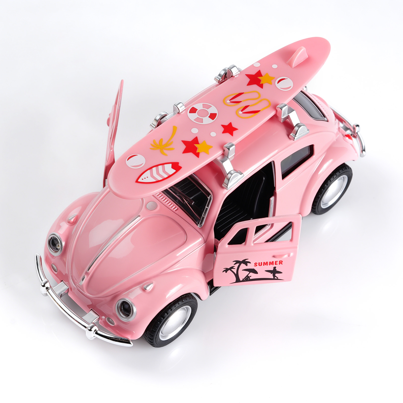 1:36 Pink Volkswagen Beetle Di - Kids Y Toys reseña y precio