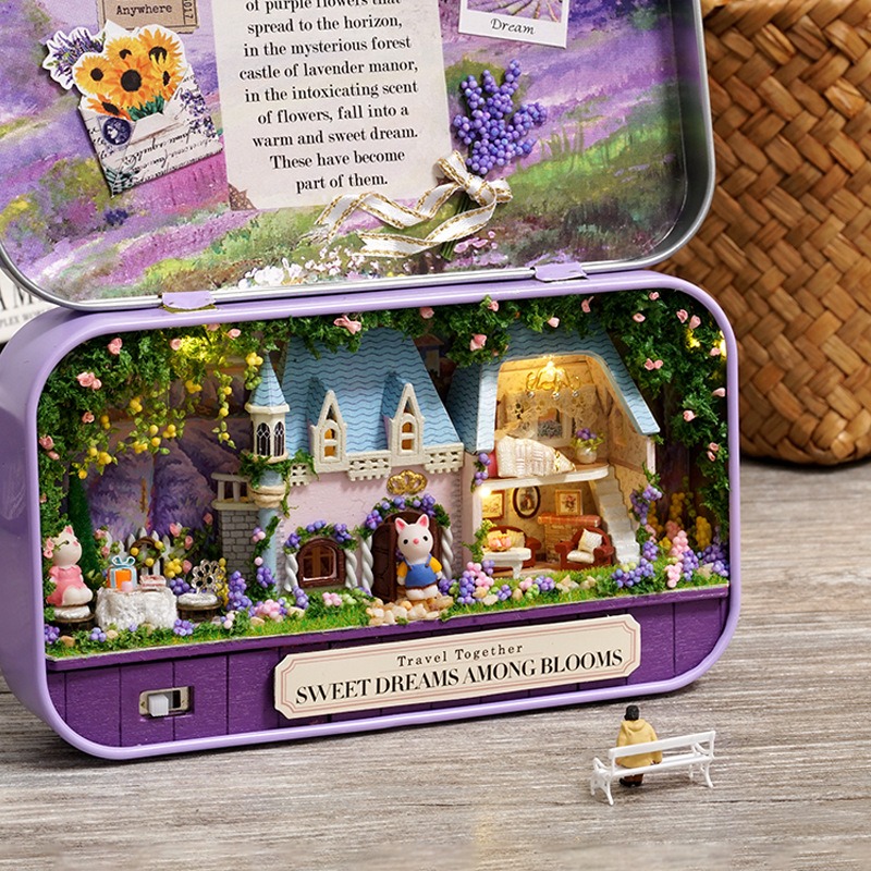 DIY Miniature Tin Box Theater  - Kids Toys Paris reseña y precio