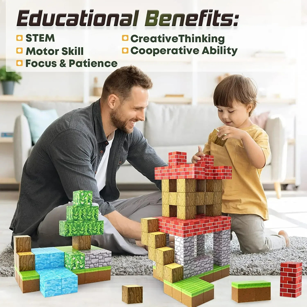 DIY Magnetic Building Blocks M - Kids Toys Stores reseña y precio