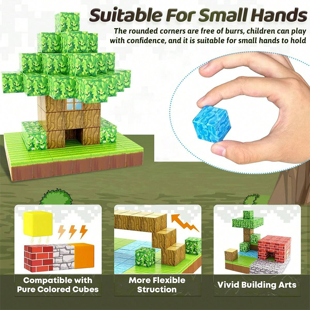 DIY Magnetic Building Blocks M - Kids Toys Stores reseña y precio